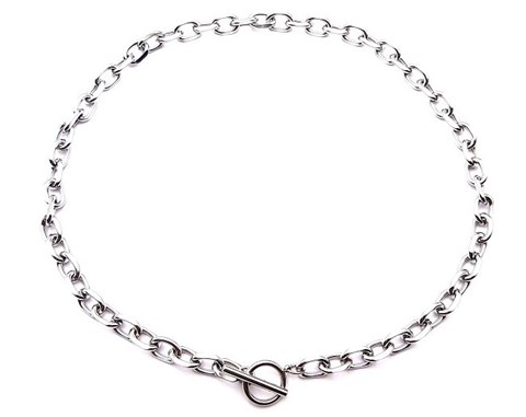 ​​Welch Steel Chain Choker Necklace