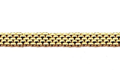 ​​​Welch Gold Steel Chain Bracelet