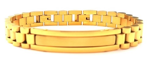 ​​​​​Welch Gold Chain Steel Bracelet