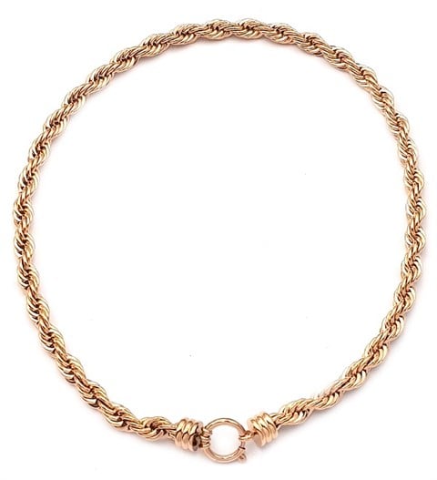 ​​​Welch Rose Steel Chain Necklace