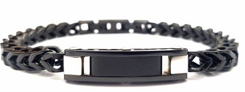 ​​​Welch Black Steel Bracelet