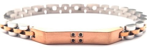 ​​​​​Welch Stone Rose Chain Steel Bracelet
