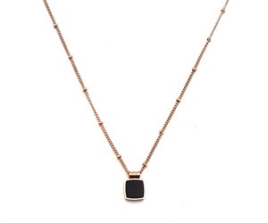 ​​Welch Gold Model Steel Necklace