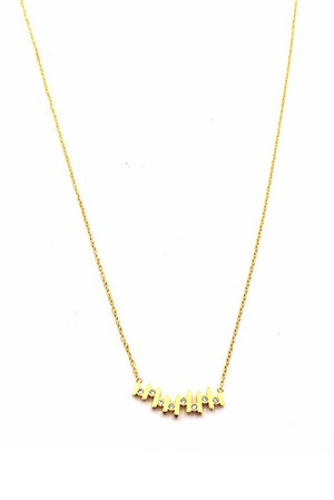 ​​​​​​Welch Gold Model Steel Necklace