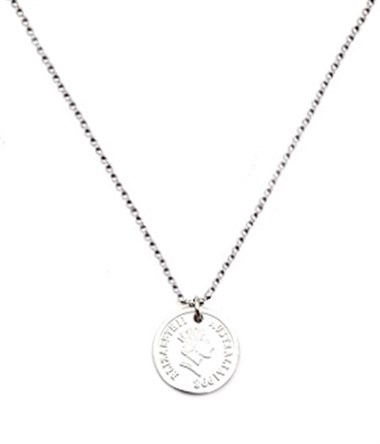 ​​Welch Antique Coin Steel Necklace