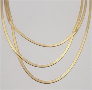 ​​Welch Italian Chain Steel Necklace