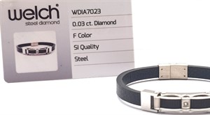 ​Welch Steel Diamond Bracelet
