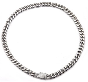 ​​​Welch Steel Stone Chain Necklace