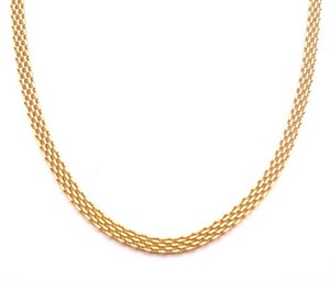 ​​Welch Gold Model Steel Necklace