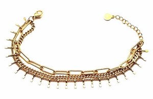 ​Welch Gold Steel Chain Bracelet
