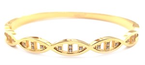 ​​Welch Gold Stone Steel Bracelet