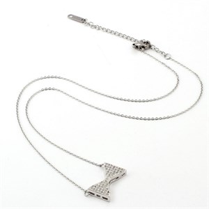 Welch Womens Steel Necklace