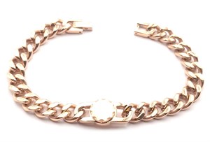 ​​Welch Rose Steel Chain Bracelet