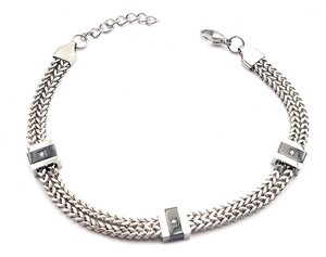​​Welch Stone Chain Steel Bracelet