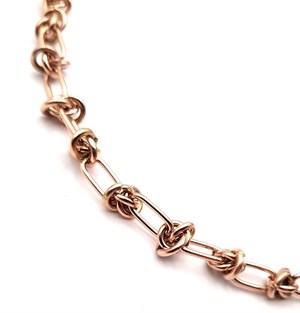 ​Welch Steel Rose Chain Necklace