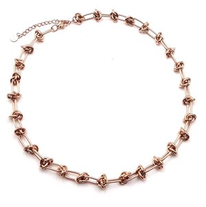 ​Welch Steel Rose Chain Necklace