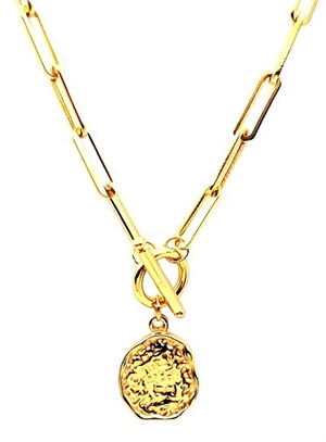 Welch Gold Model Steel Choker Necklace