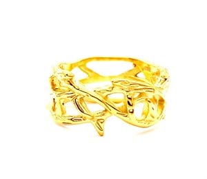 Welch Gold Steel Ring