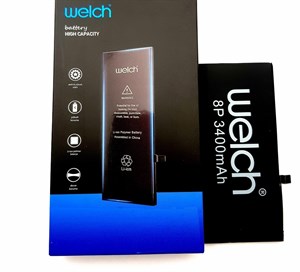 Welch Safe Leading High Capacity 8 PLUS Battery
