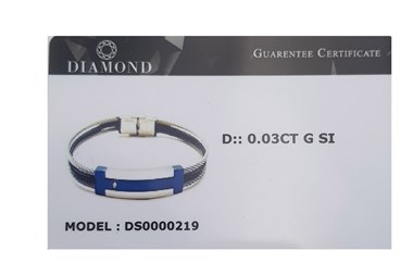 Welch Diamond Steel Bracelet