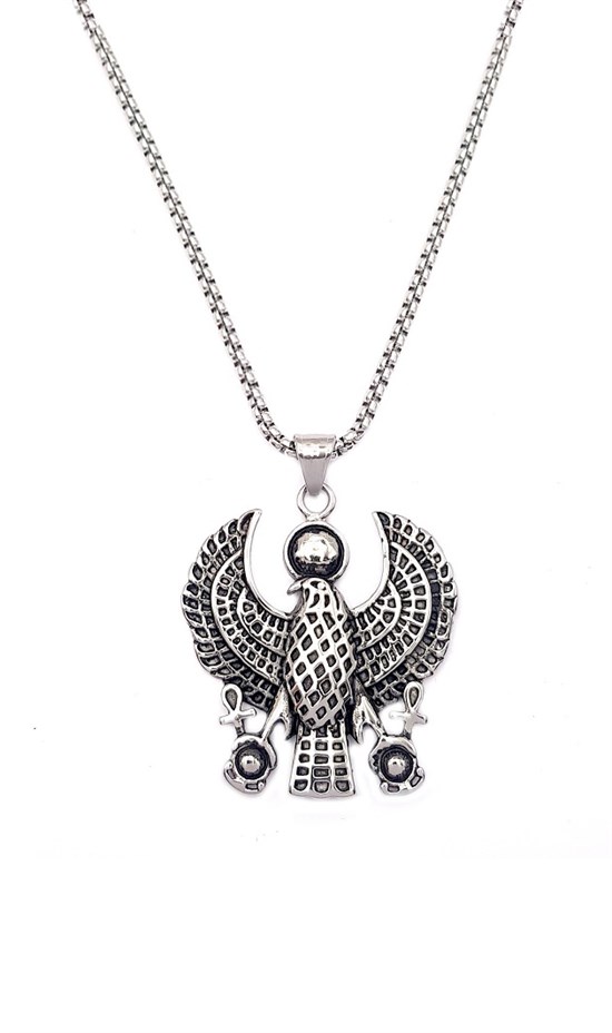 Welch Steel Eagle Necklace