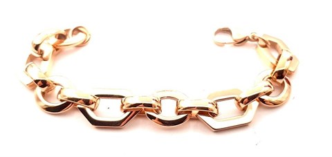 Welch Steel Rose Chain Bracelet