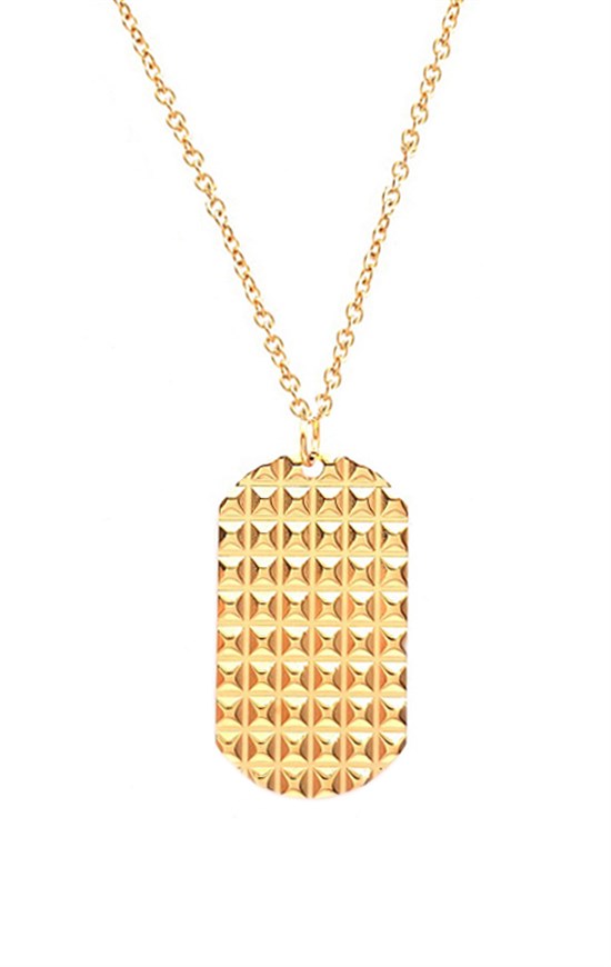 Welch Gold Steel Necklace
