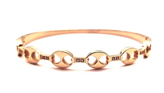 Welch Gold Stone Steel Bracelet