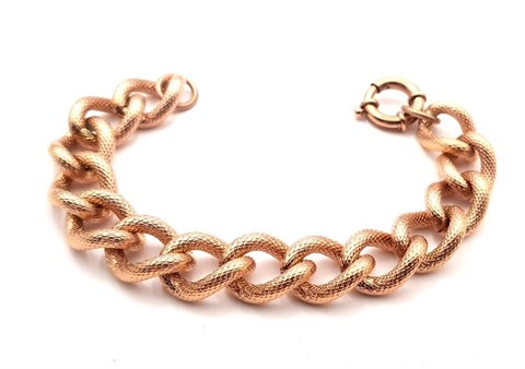 Welch Rose Steel Chain Bracelet