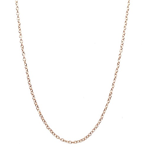 Welch Rose Steel Chain Necklace